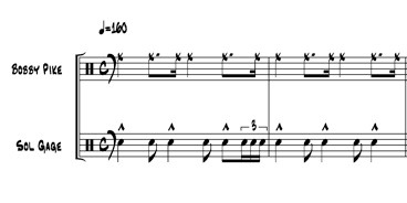 Terry Gibbs Drum Rhythms